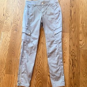 Grey Skinny Cargo Pant